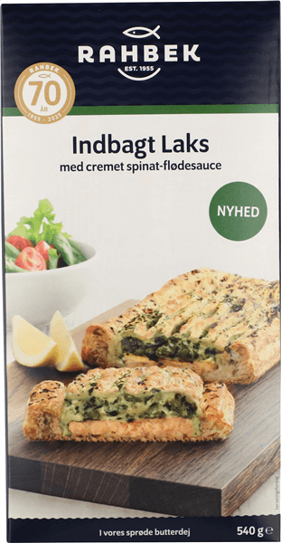 Indbagt Laks M/Spinatsauce
