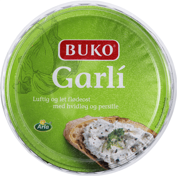 Buko Garli Flødeost 125 G
