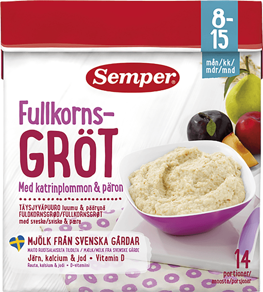 Semper Fuldk.Grød Sv/Pæ 6M