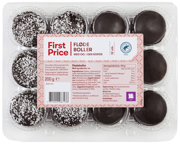 Fp Flødeboller 12 Stk