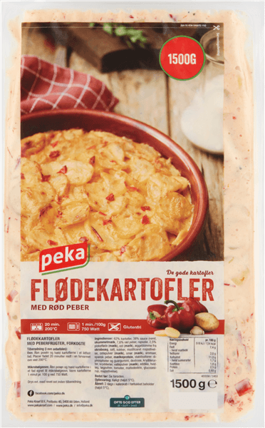 Flødekartofler Rød Peber