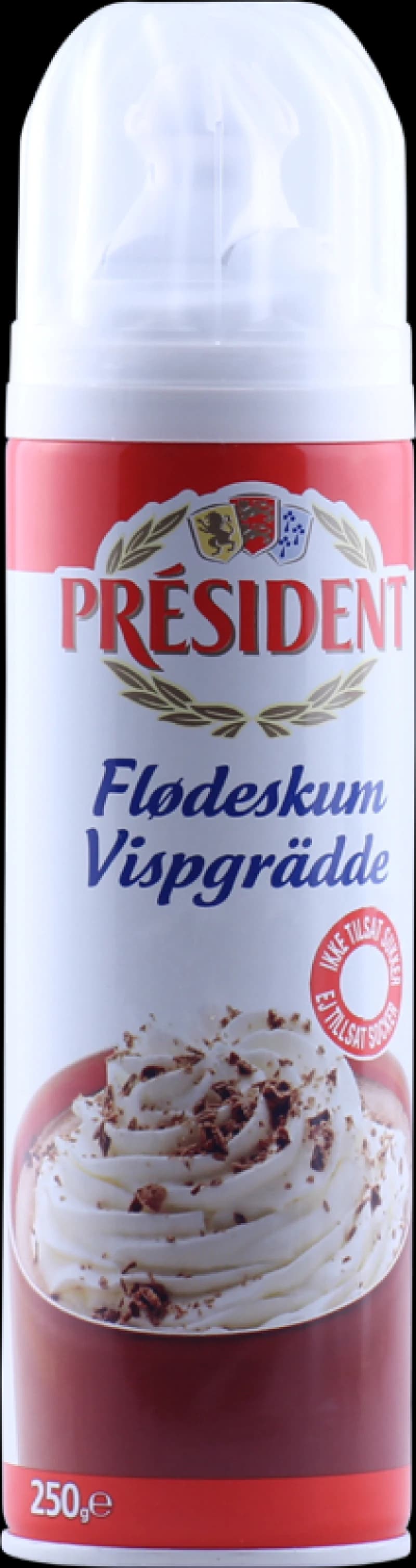 FLØDESKUM PÅ DÅSE